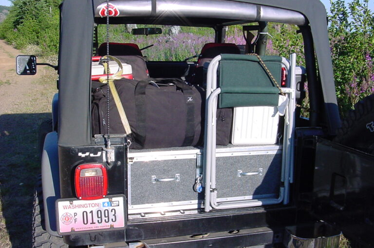 Custom Jeep Drawer Cargo System