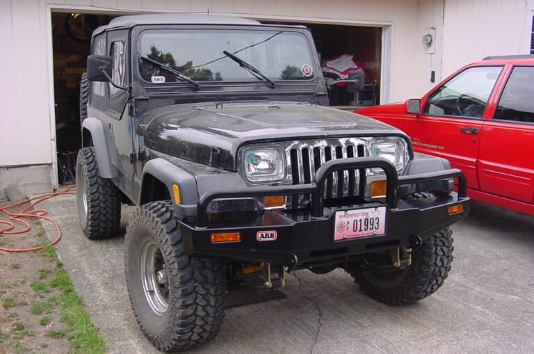 ARB Bull Bar Installation on Jeep YJ Wrangler